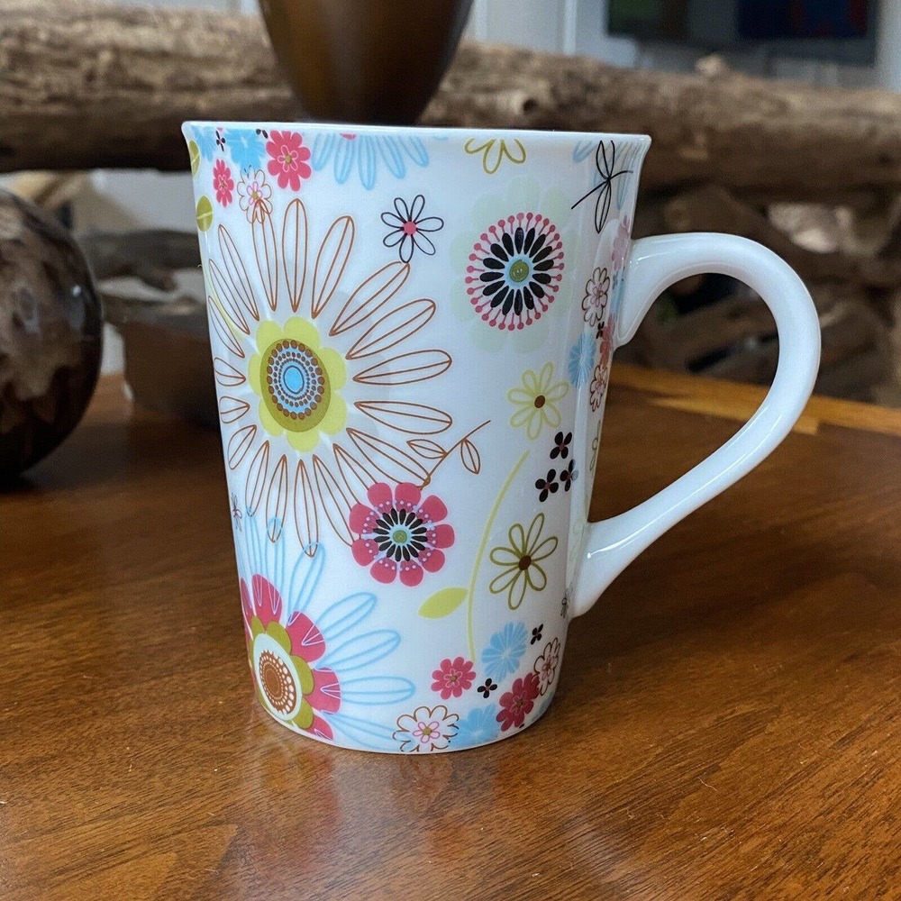 Boston Warehouse‎ Coffee Mug Spring Flowers